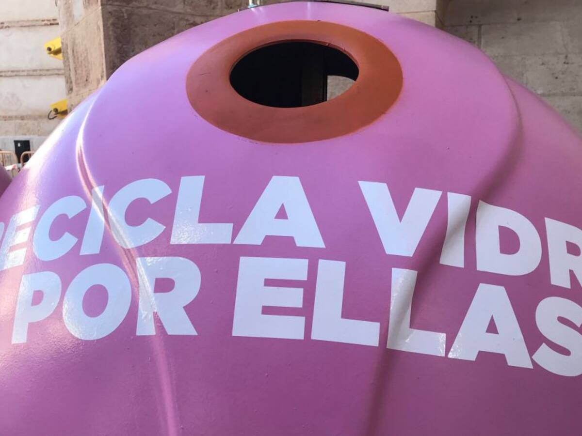 Reciclar vidrio para combatir el cáncer de mama
