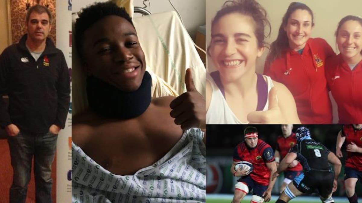 Play Rugby: Charla entre el Dr. Saló y Samu Ezeala tras su conmoción, la Champions y así son las hermanas Erbina (11/01/2018)