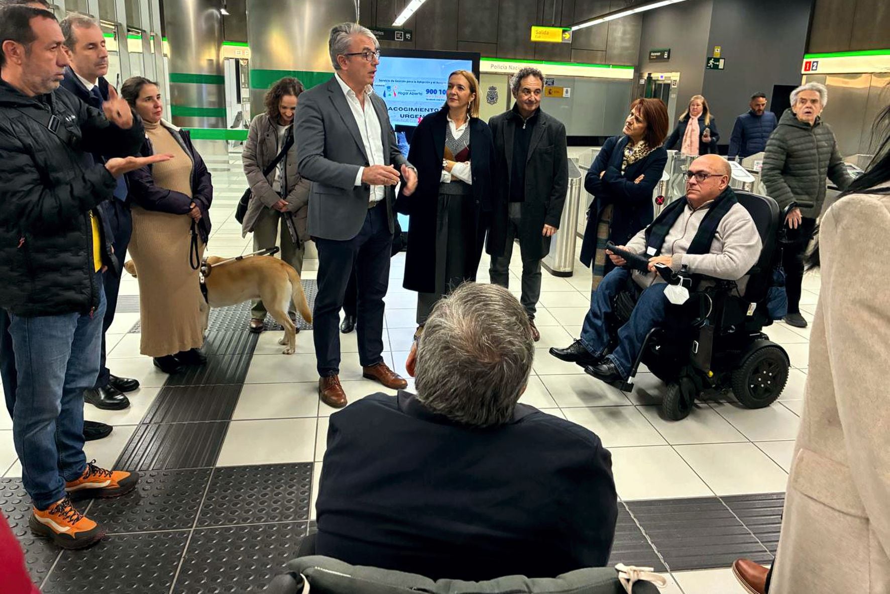 El metro de Málaga se hace más accesible
