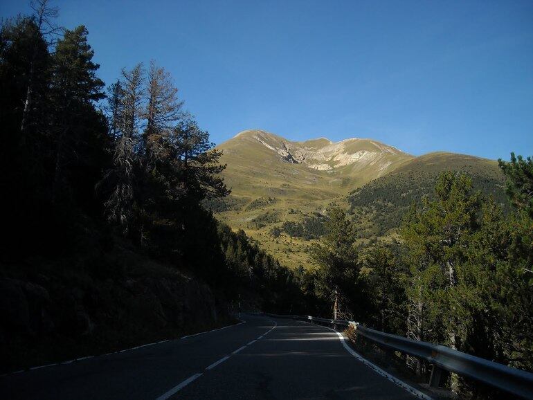Carretera del coll d'Ordino