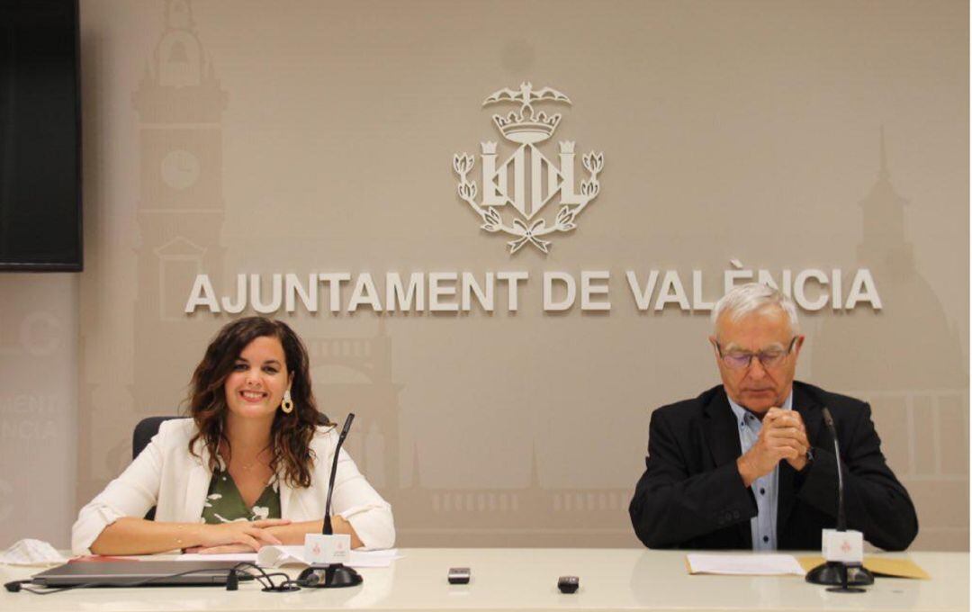 Sandra Gómez y Joan Ribó