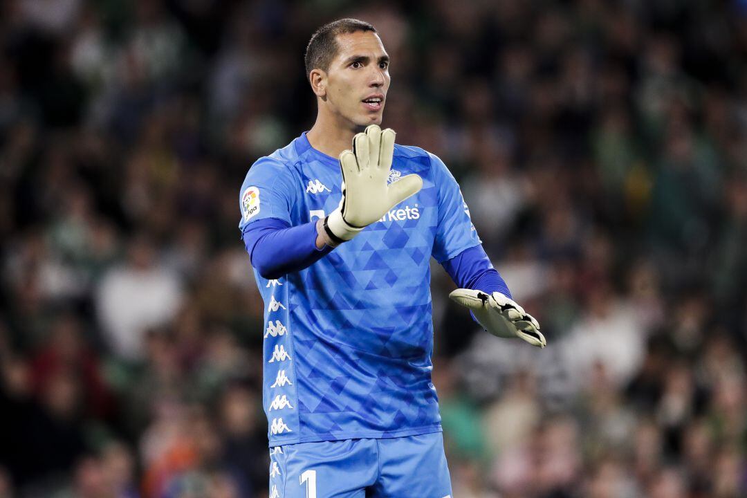 Joel Roles, portero del Betis 