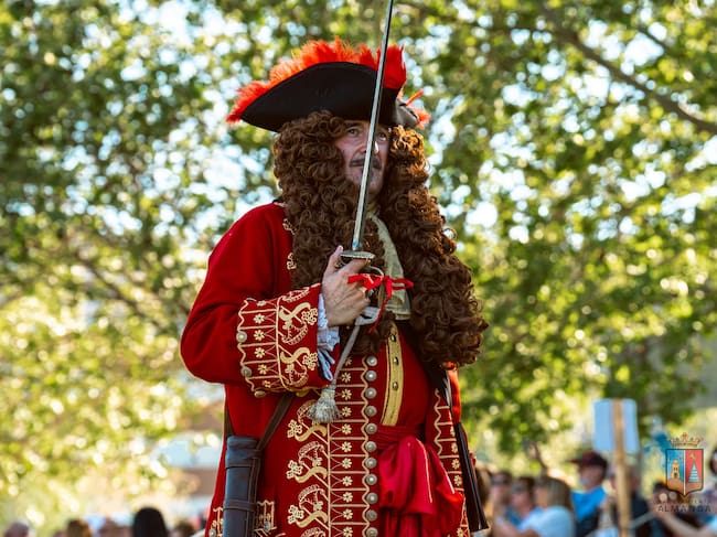 Recreación de la batalla de Almansa