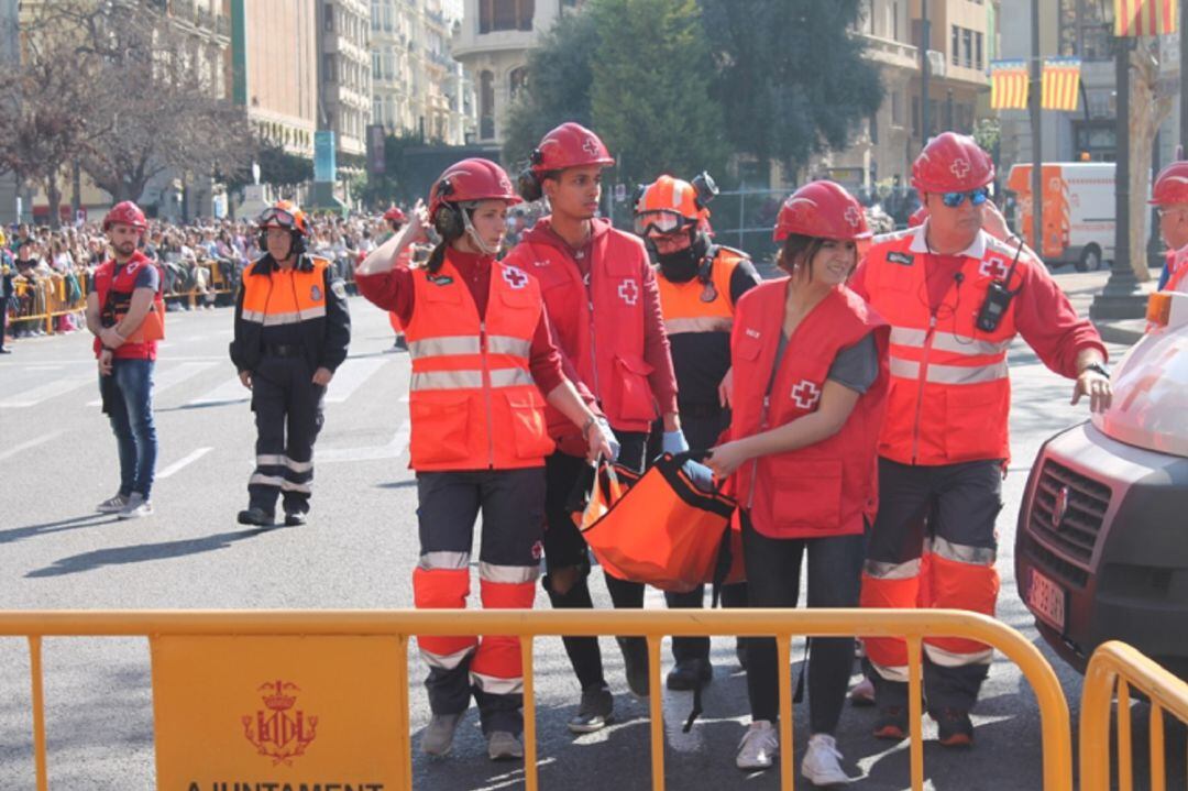 Equipos de Cruz Roja