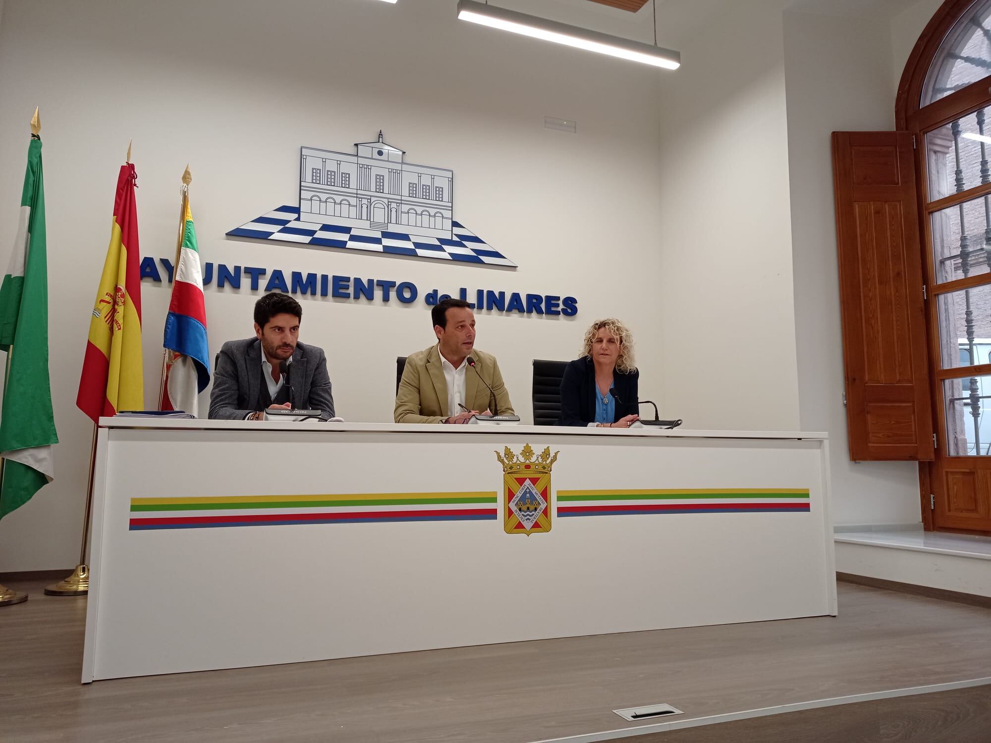 Rueda de Prensa sobre la subvención del Ayuntamiento al Linares Deportivo