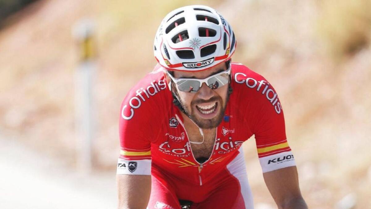 Jesús Herrada: "El maillot rojo de líder fue una recompensa a todo el trabajo"