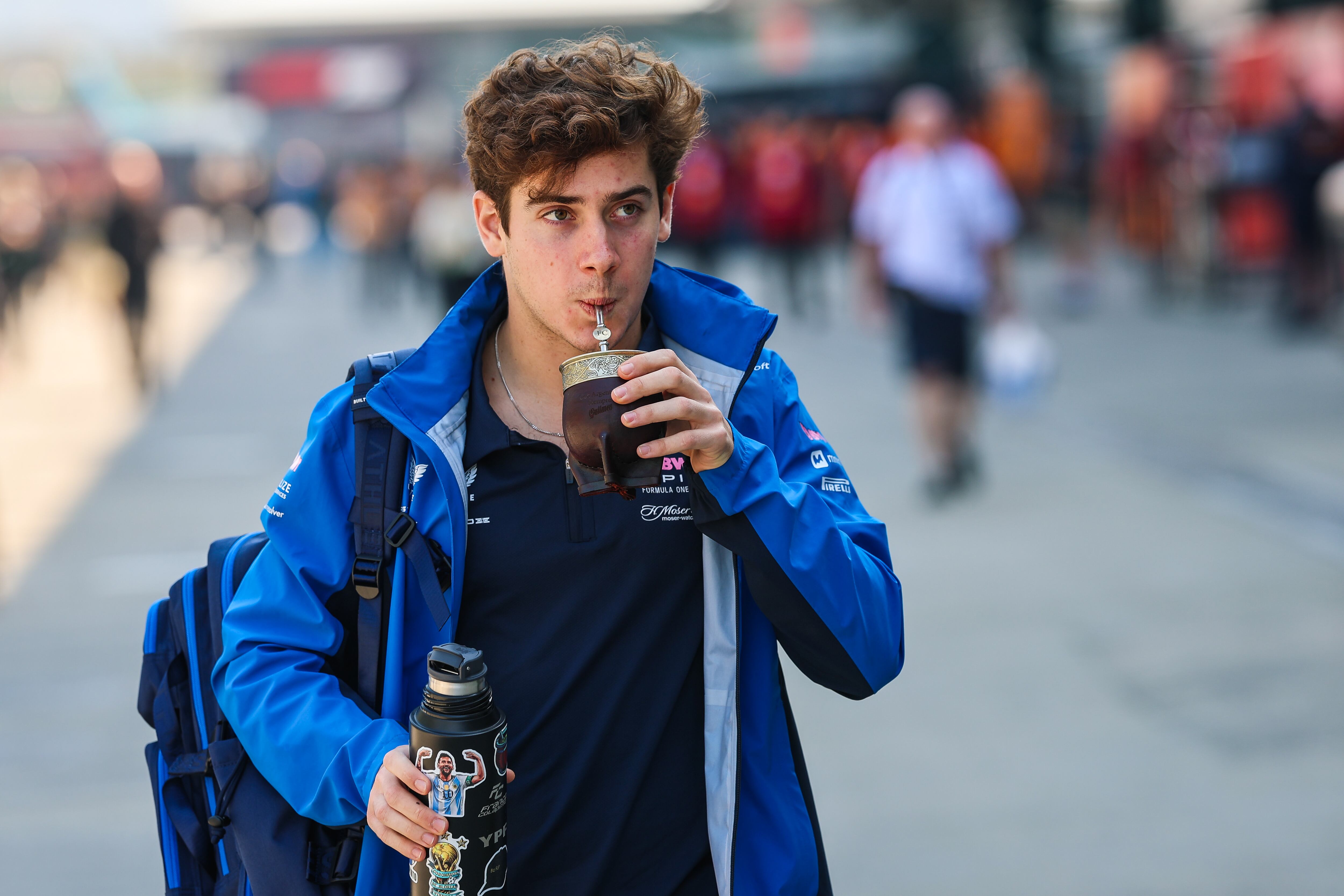 Franco Colapinto, piloto argentino de Alpine, durante el GP de China