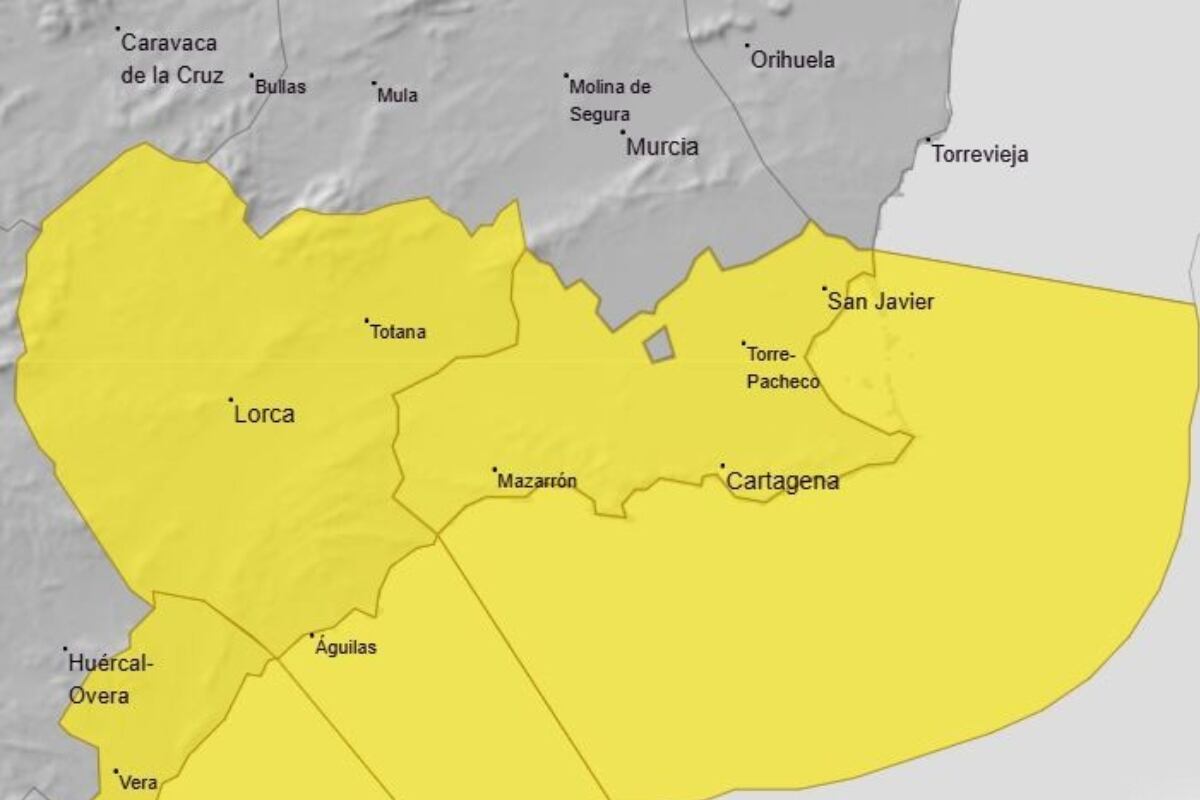 Alerta amarilla por viento