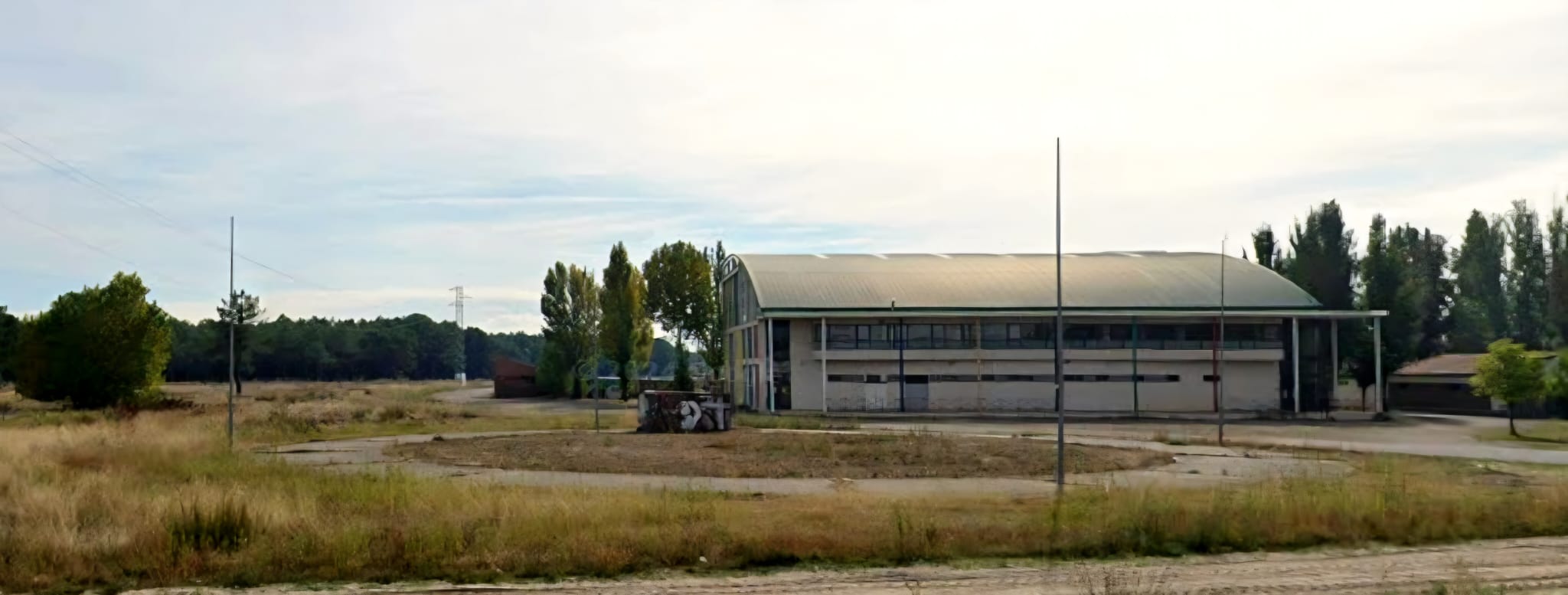Zona donde se ubicará el futuro edificio de usos múltiples de Sanchonuño
