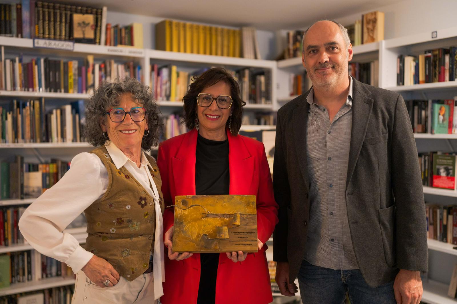 Elena Villellas, periodista monegrina, premio a la trayectoria