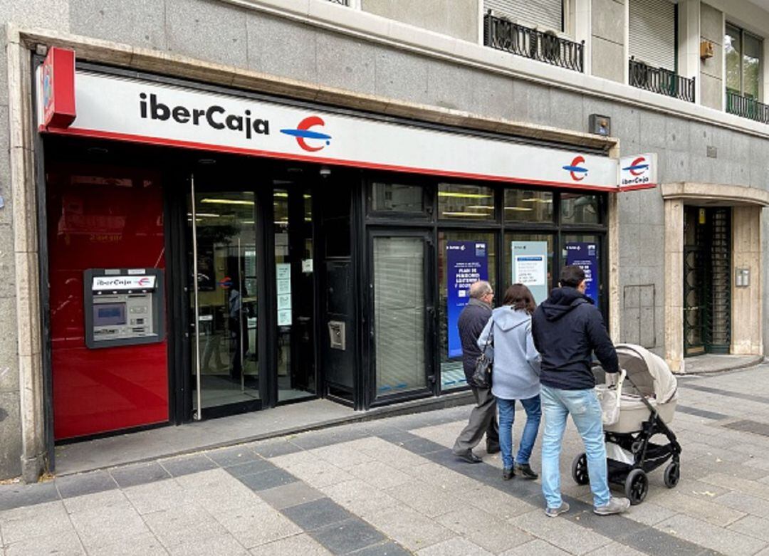 Oficina de Ibercaja en Madrid 