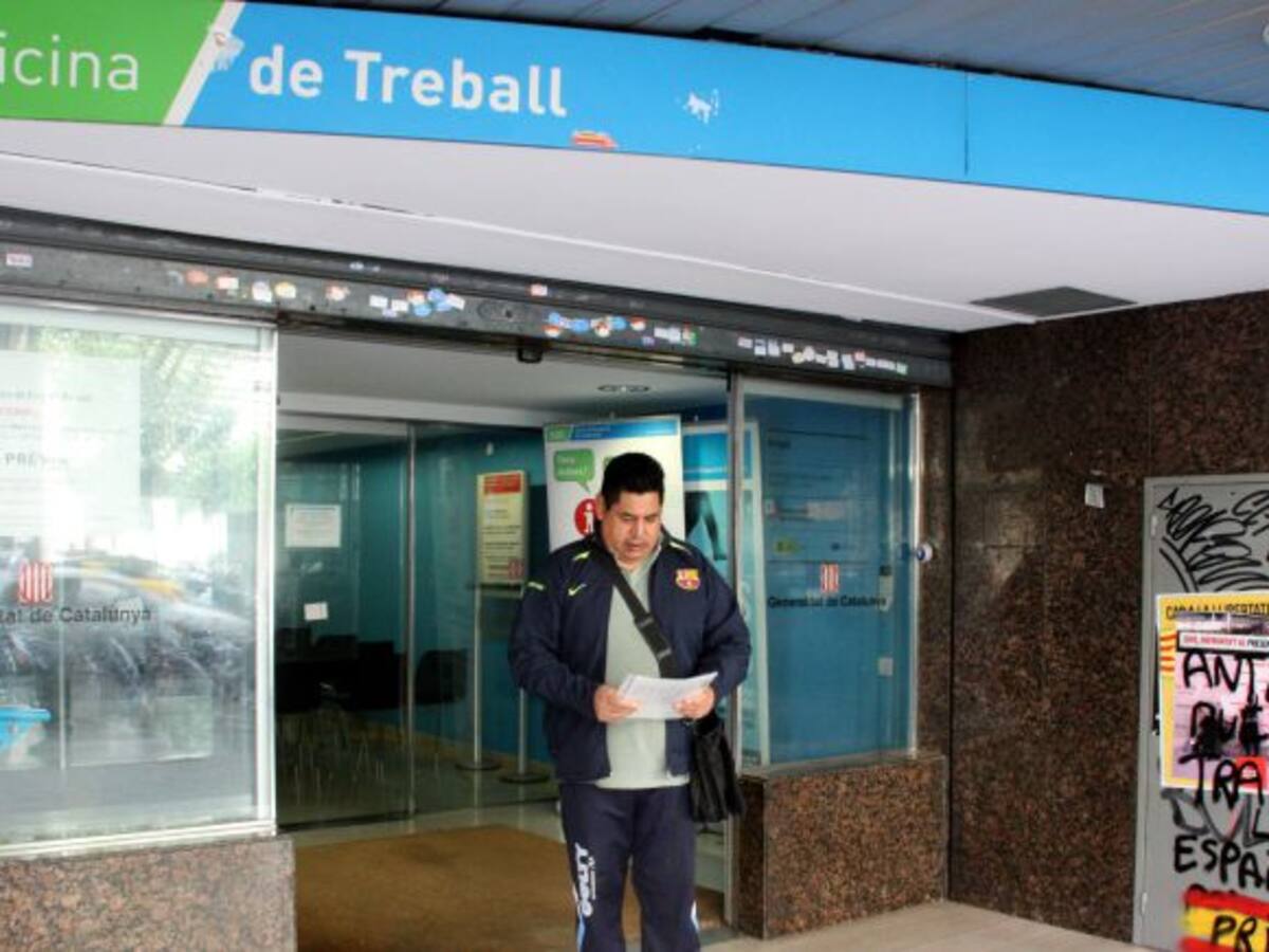 La baixada de l’atur més forta dels últims 20 anys
