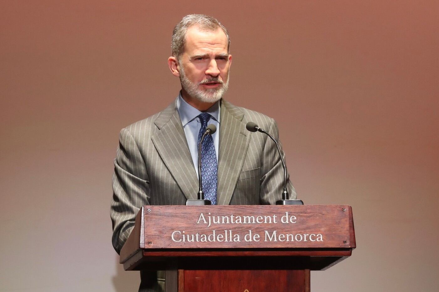 El Rey Felipe VI en Ciutadella