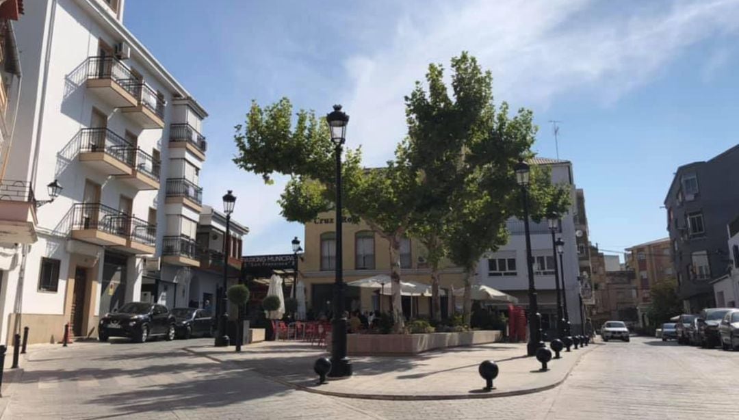 Plaza de Villanueva del Arzobispo.