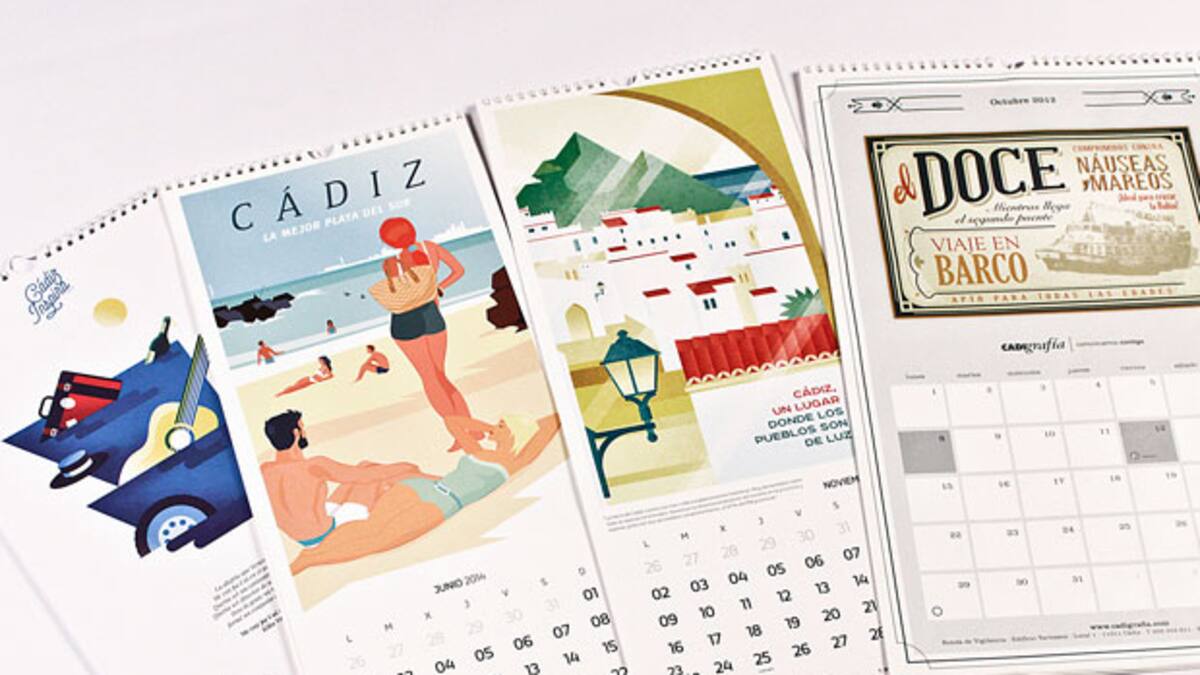 Calendario Cadigrafía