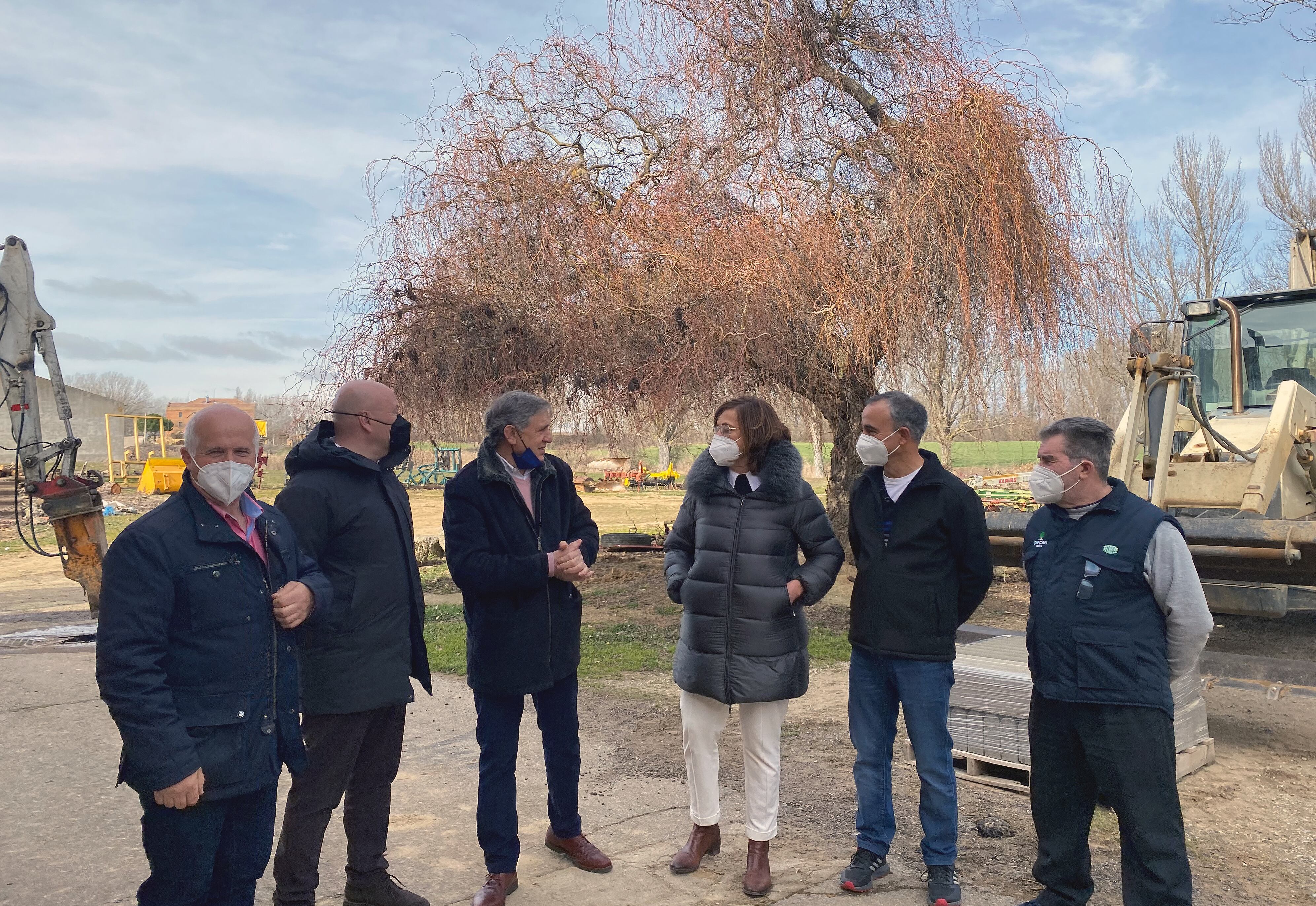 La Diputación de Palencia continúa reforzando el turismo itinerante en la provincia con la construcción de una nueva área de autocaravanas en Abarca de Campos