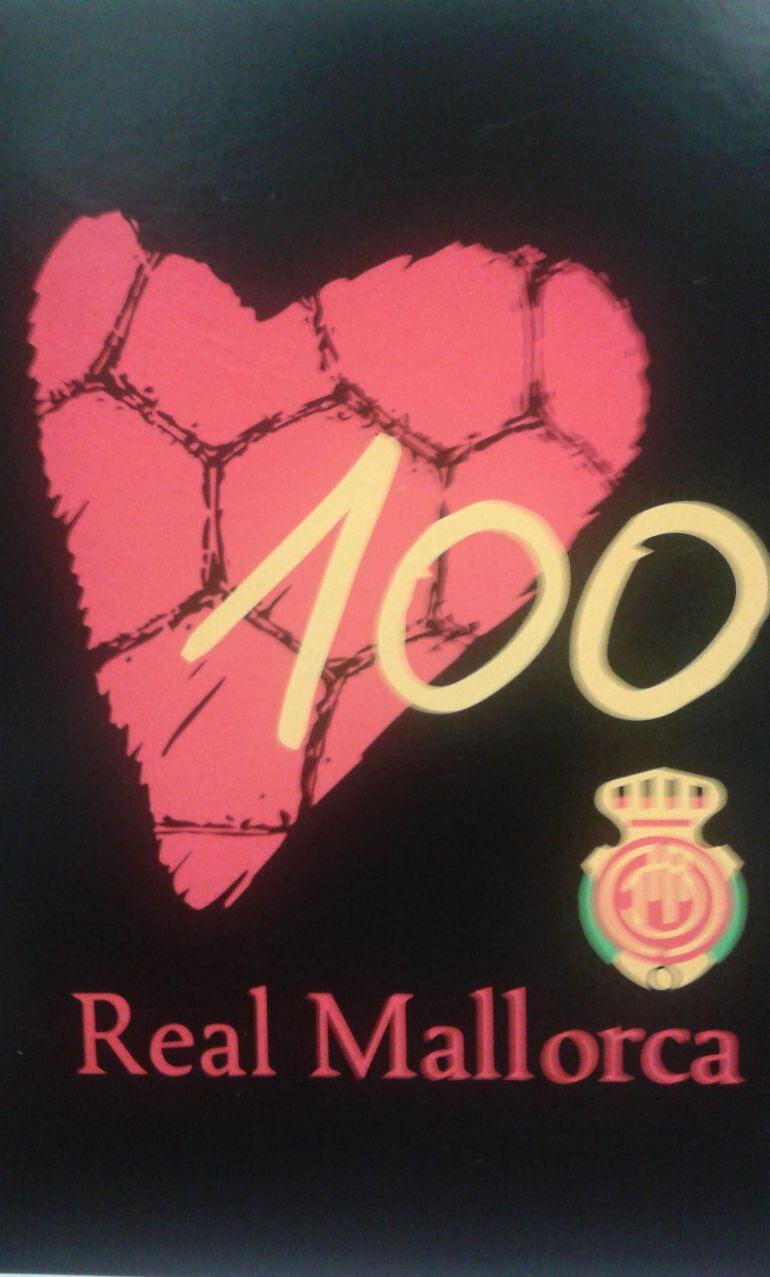 Logo del centenario del Real Mallorca