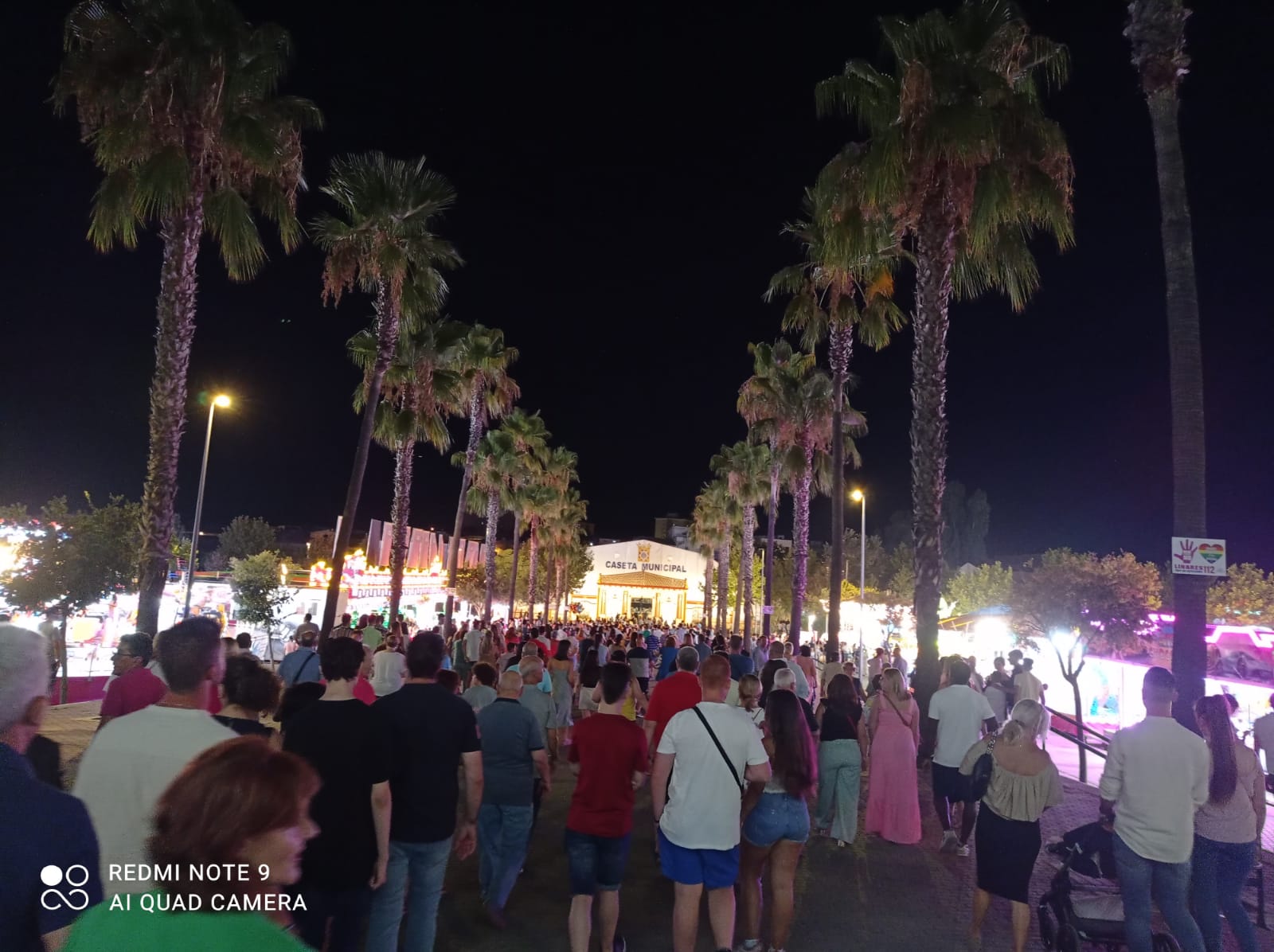 Gran afluencia de personas en el recinto ferial de Linares durante el fin de semana