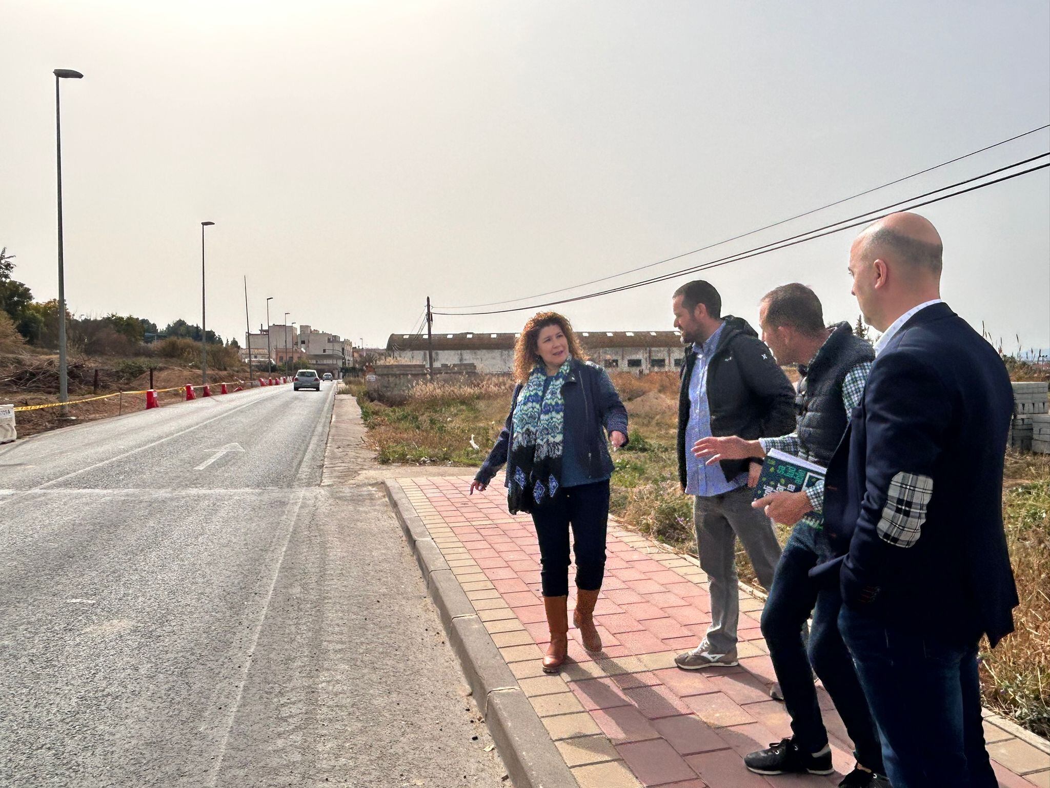 Comienzan las obras en la travesía de la carretera RM-560 entre Molina y Alcantarilla