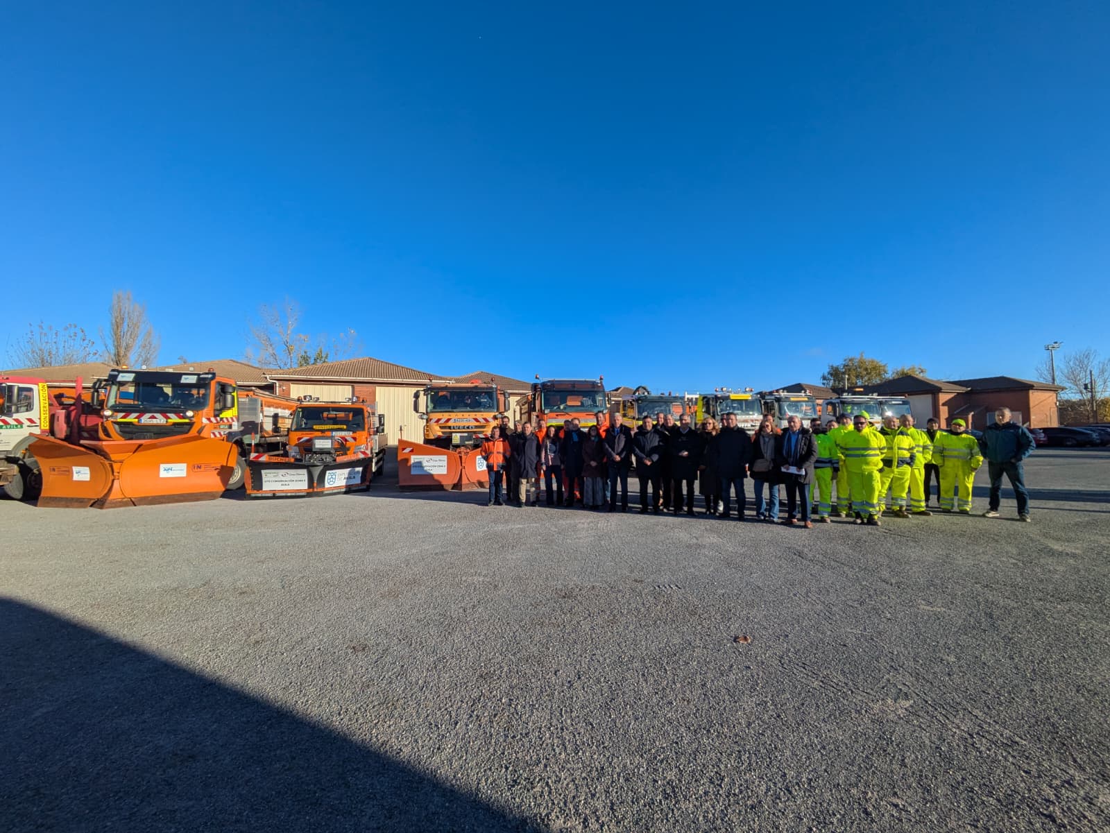 Presentación del Plan Vialidad Invernal de Junta y Diputación de Ávila