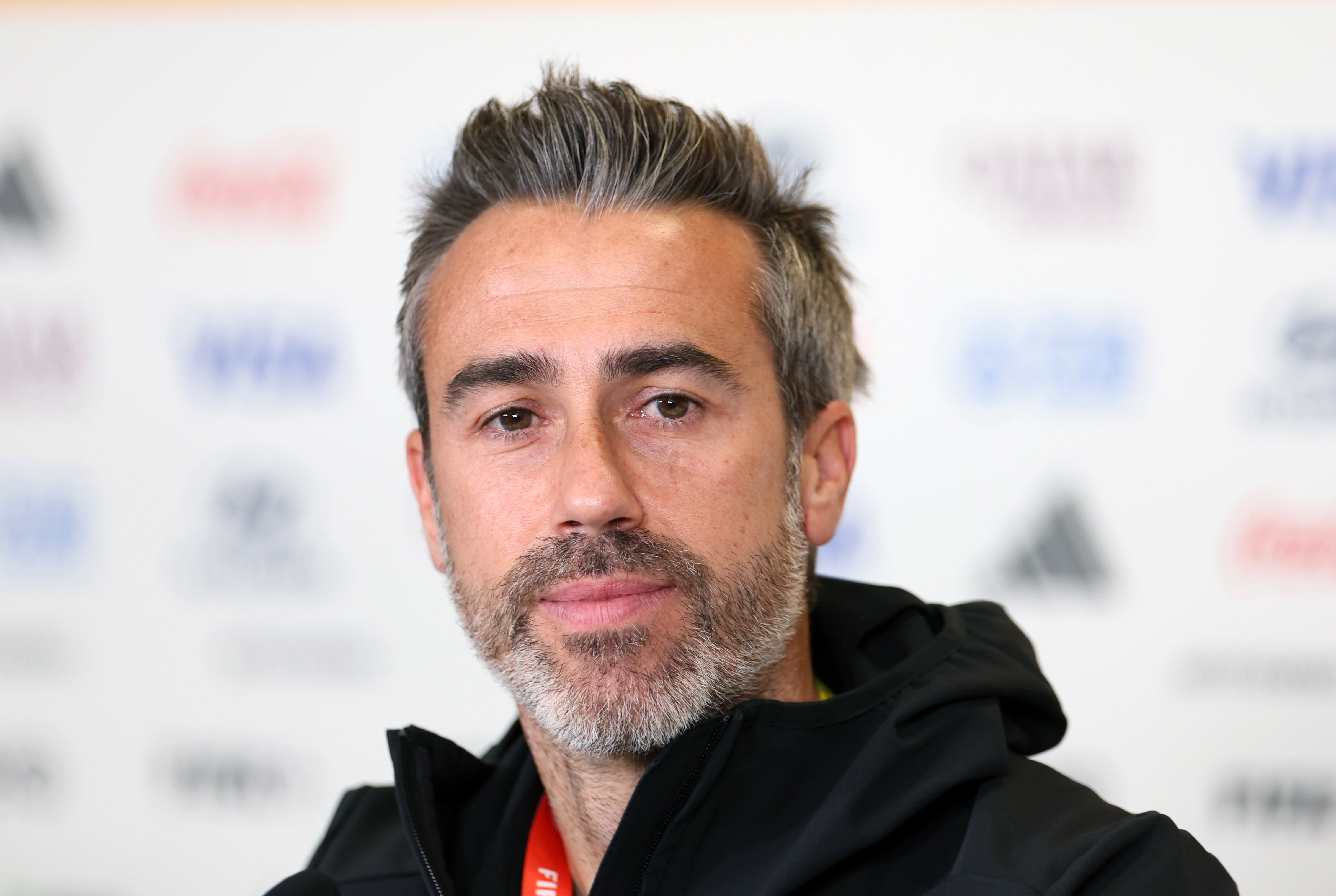 Jorge Vilda, en la previa del partido de cuartos del Mundial entre España y Países Bajos. (Photo by Catherine Ivill/Getty Images)