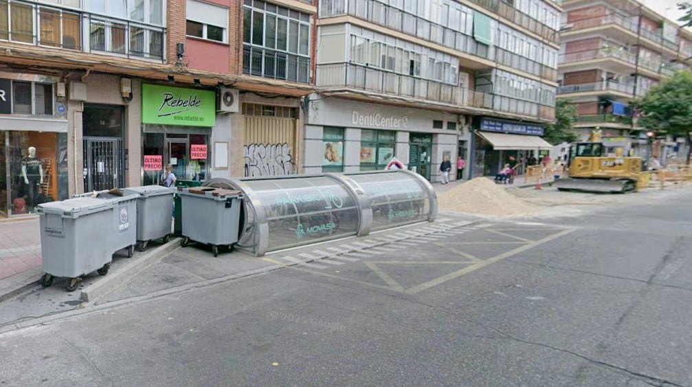 Los hechos ocurrieron a la altura del número 14 de la Calle Cardenal Cisneros