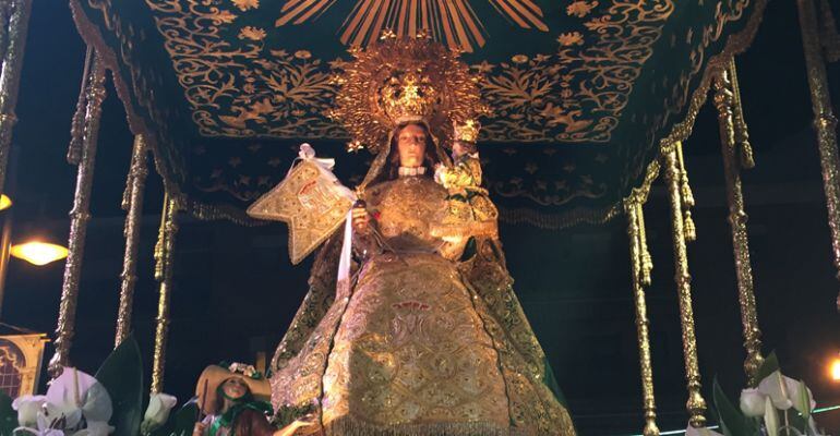 Coronación de la Virgen de la Paz en Alcobendas