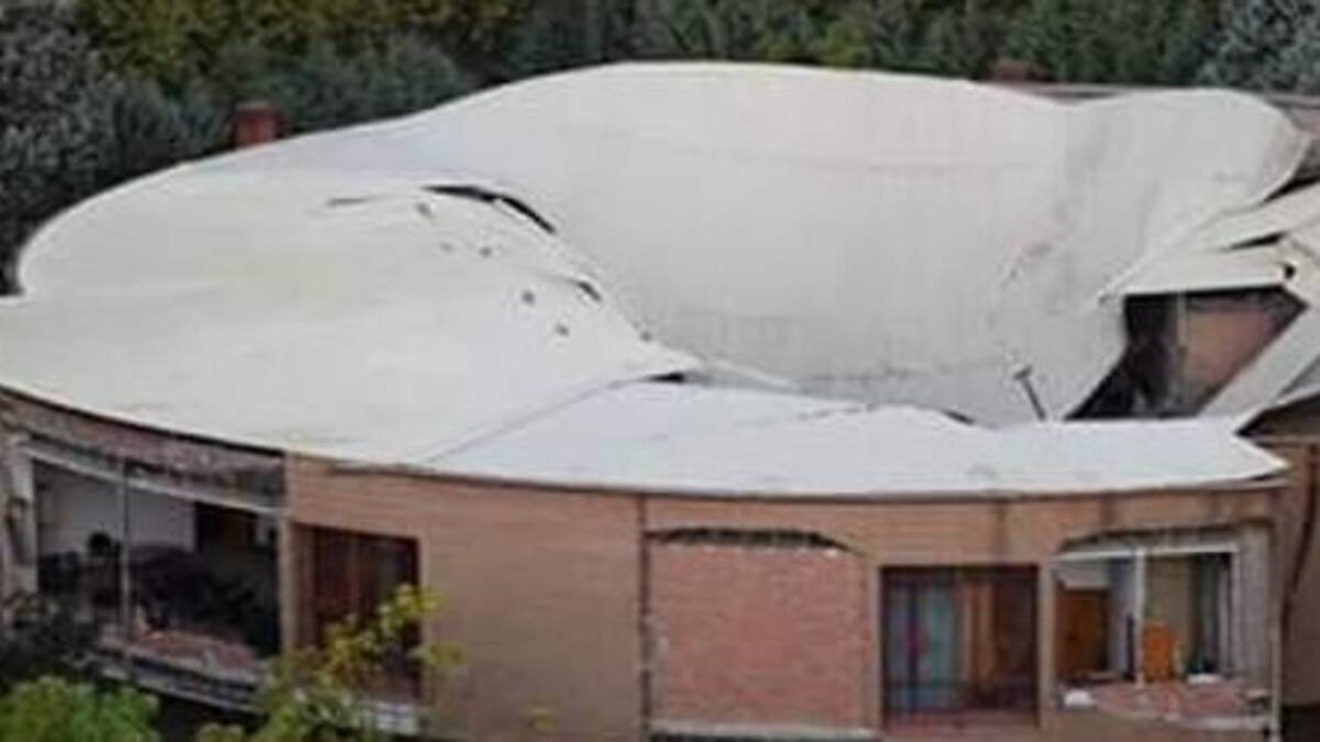 Se derrumba el techo de la Iglesia de San Juan de Ávila