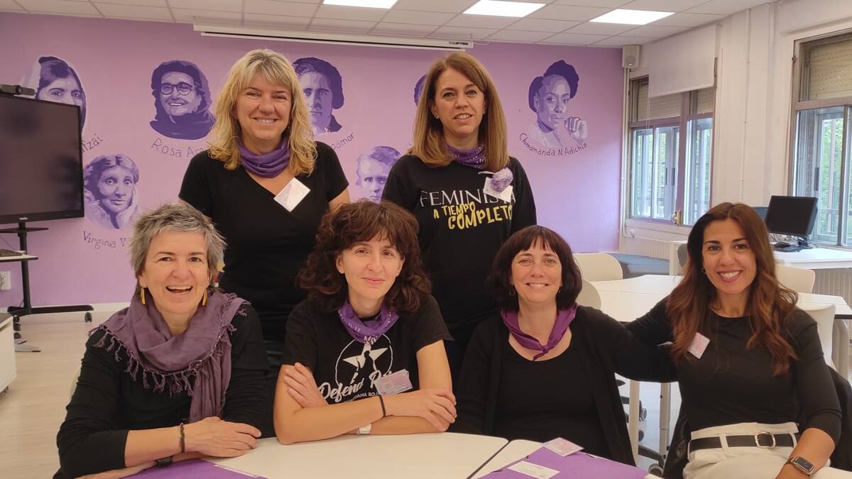 "Sólo somos seis en clase"