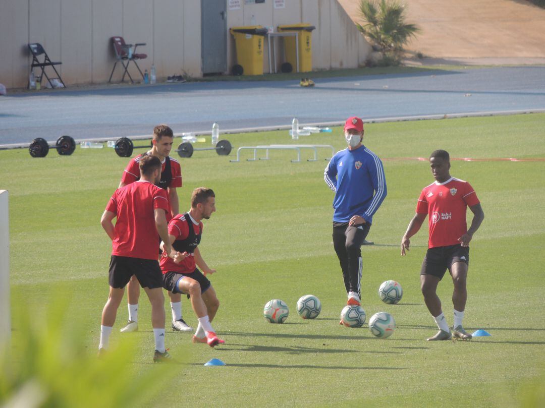 Entrenamiento del viernes.