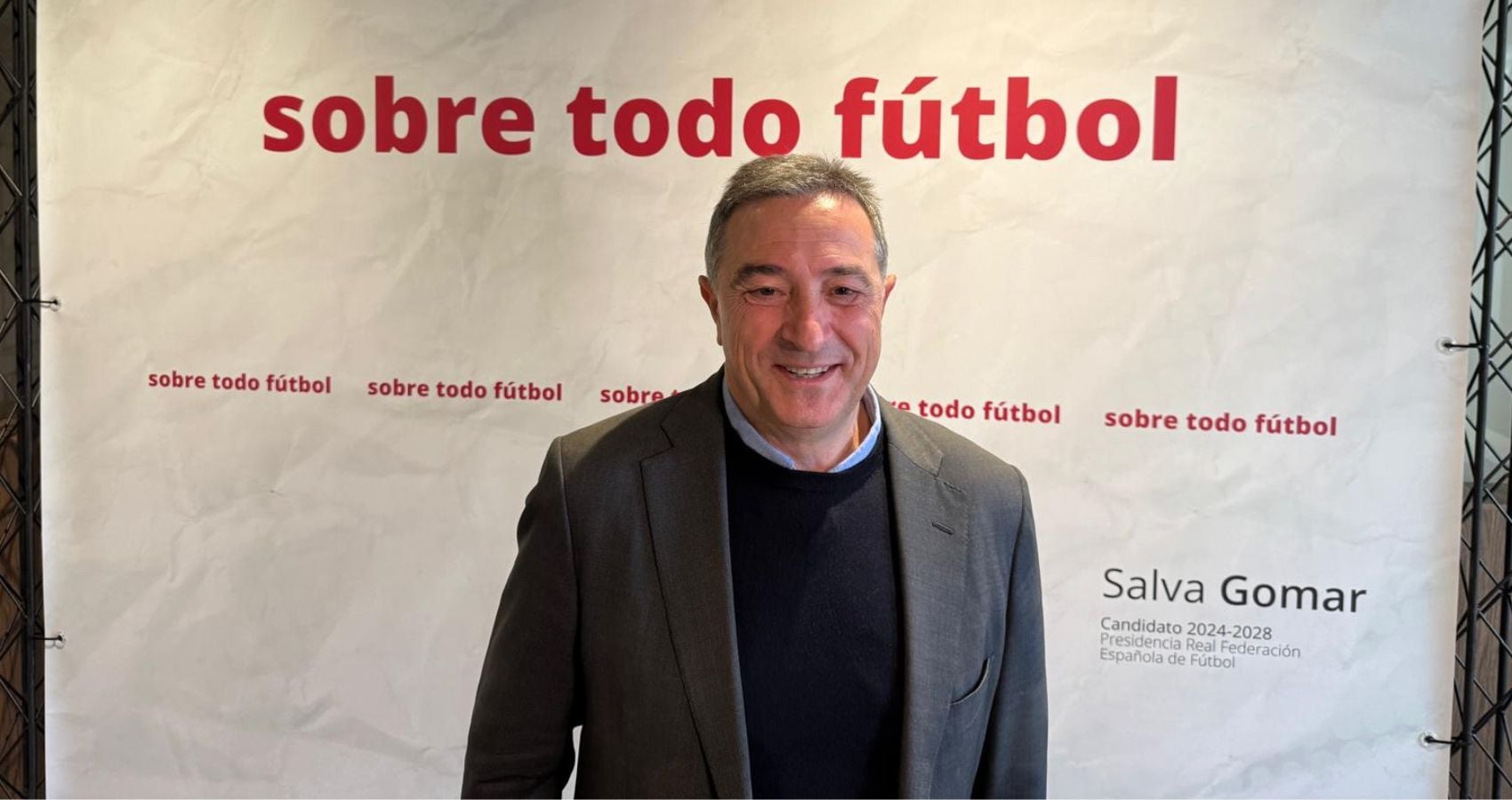 Salva Gomar, candidato a la presidencia de la RFEF