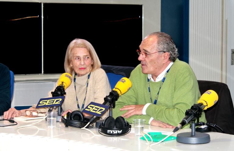 Carlos Olalla y Cristina Maristany, en el estudio de &#039;La Ventana&#039;