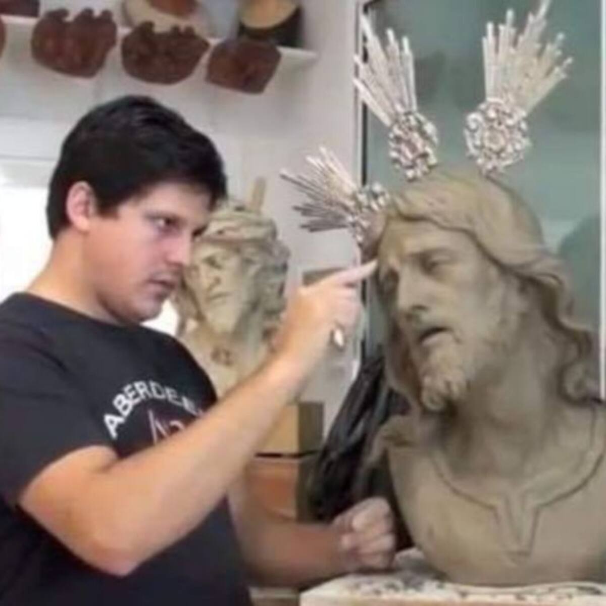 Fernando Aguado tallará la Dolorosa de la Hermandad de la Salud de San Rafael