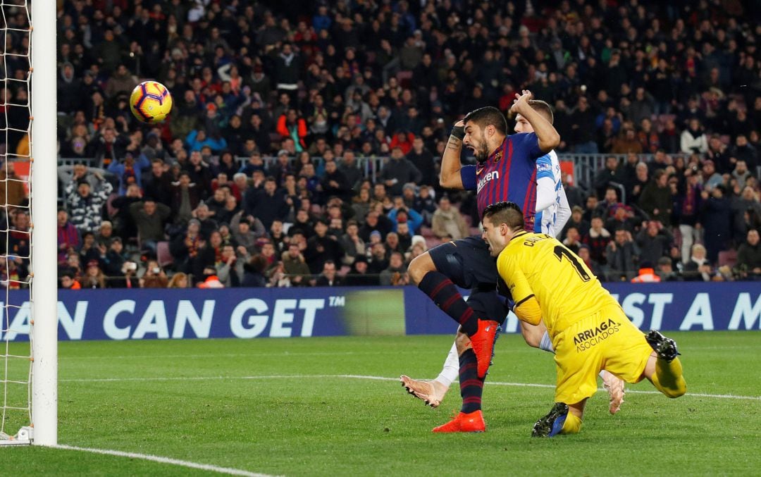 El gol de Luis Suárez al Leganés