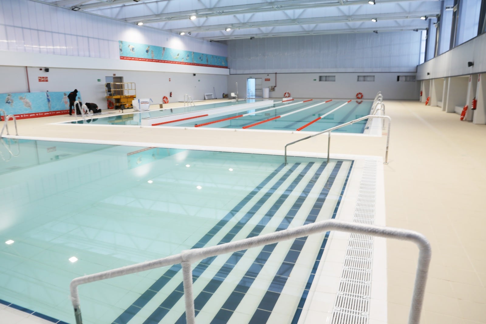 Las piscinas del Centro Acuático San Isidro