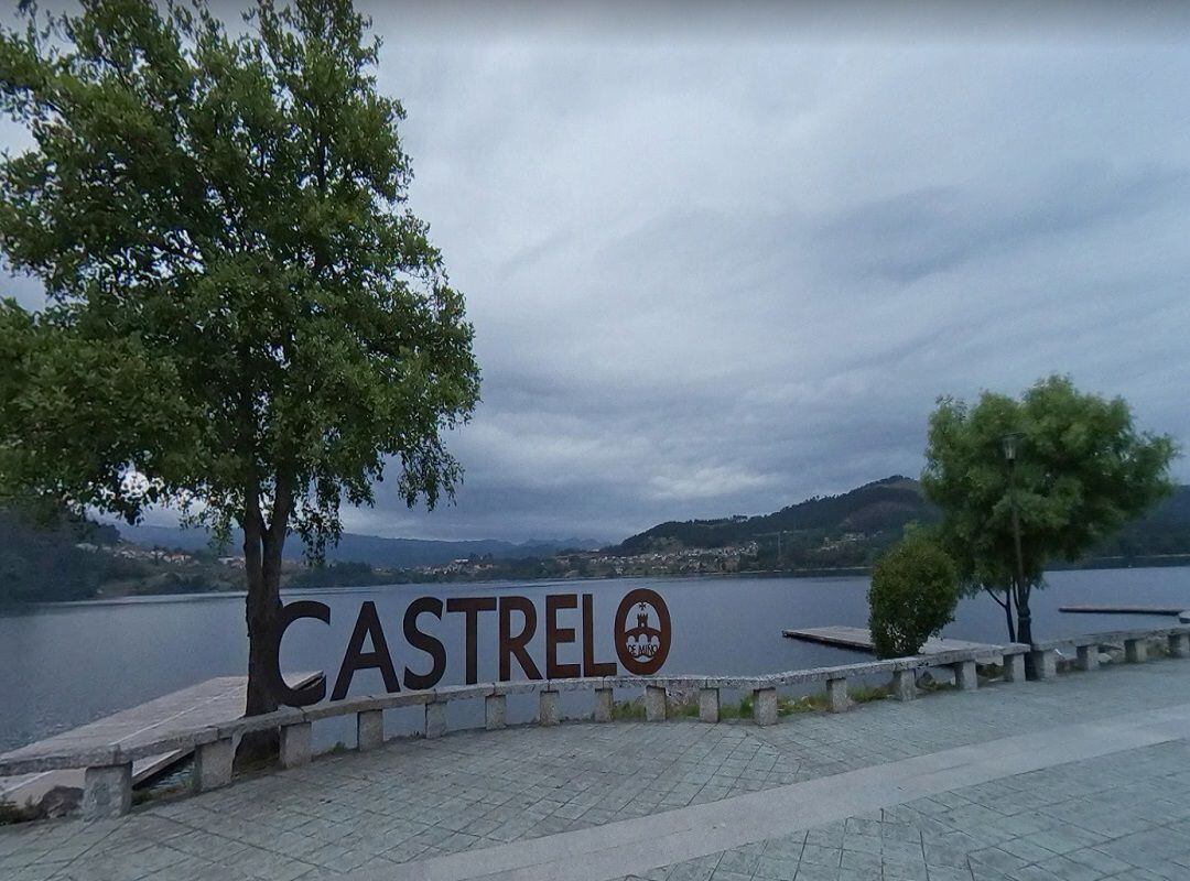 Embalse de Castrelo de Miño, donde fue recuperado el cuerpo del joven fallecido