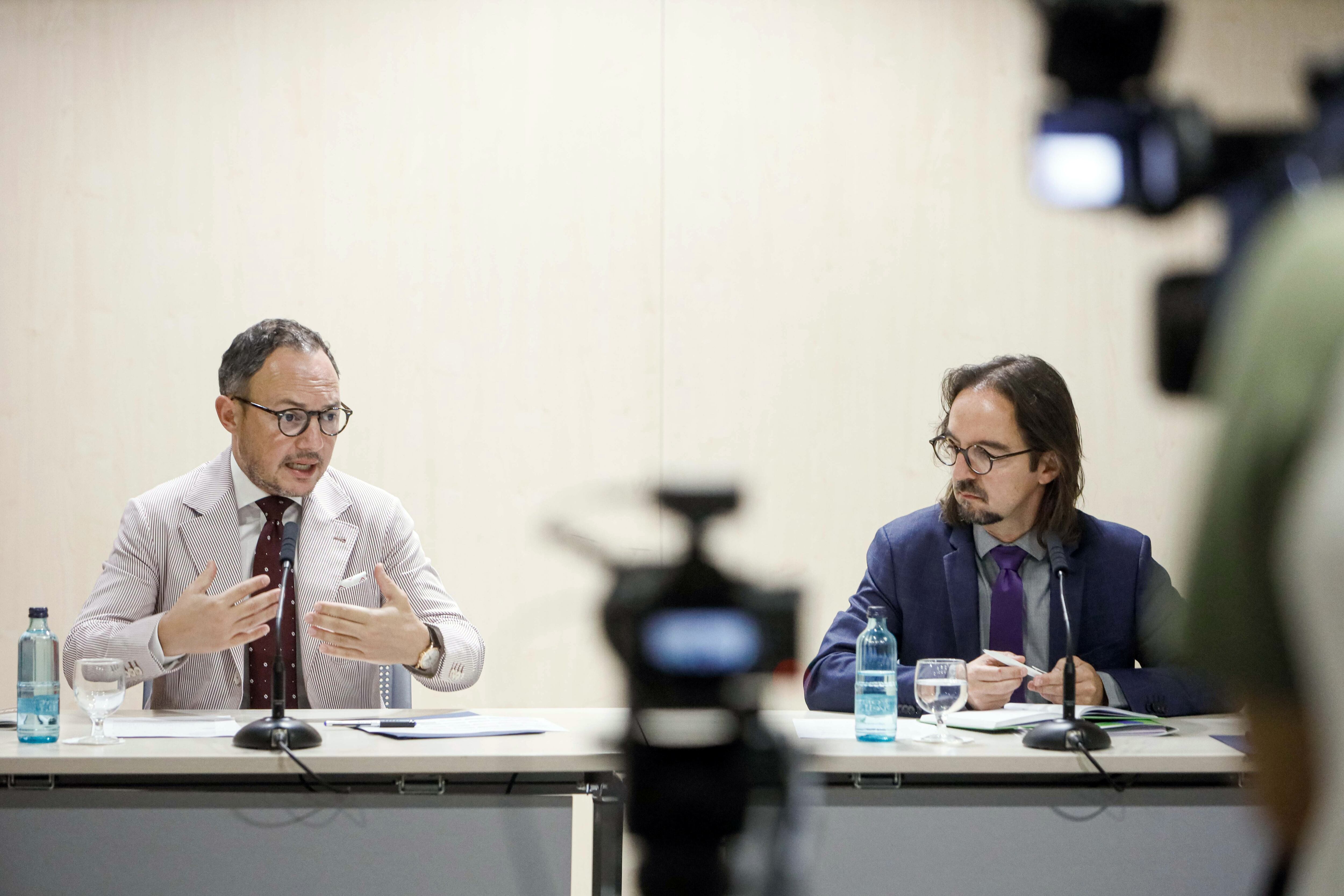 El cap de Govern, Xavier Espot, destaca els avenços en les matèries més difícils som són; capitals financers, telecomunicacions i lliure circulació de persones