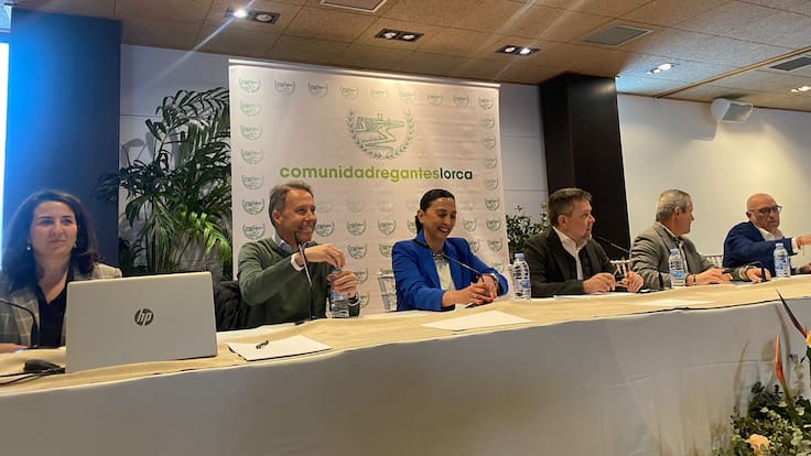 Juan Marín, presidente de la Comunidad de Regantes de Lorca.