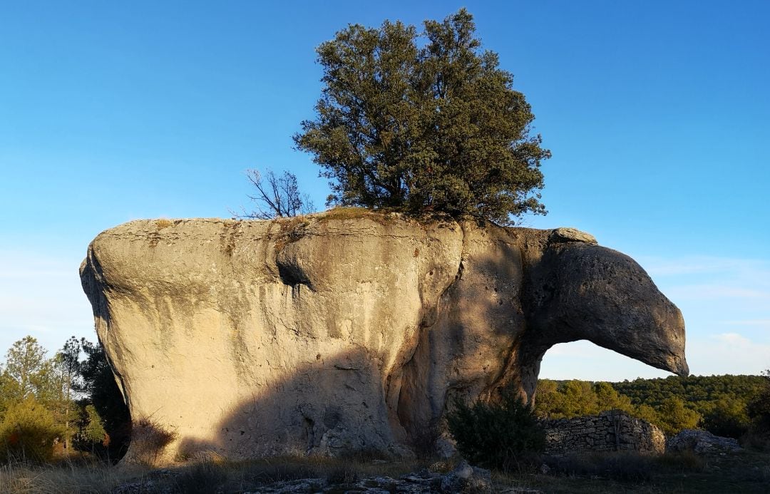 Piedra Yunque, en la Serranía de Cuenca.