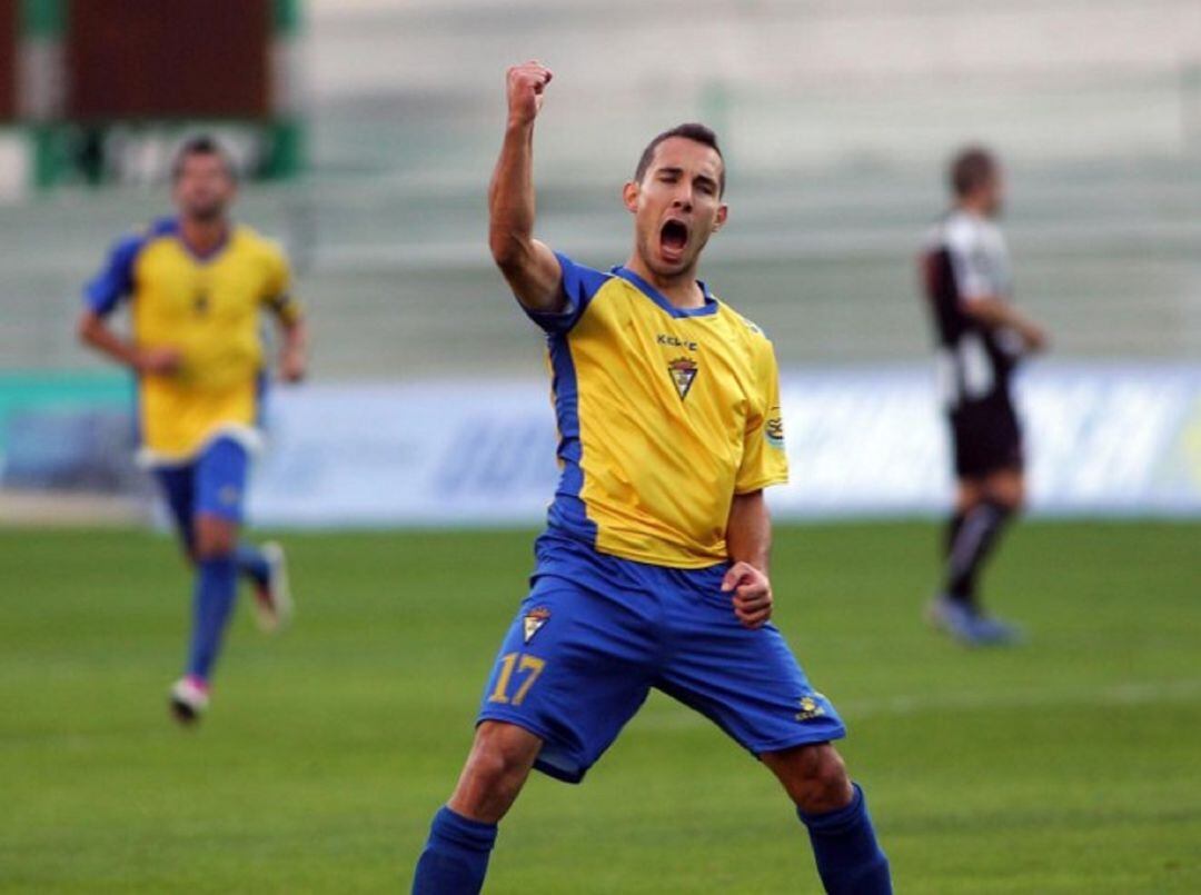 Ferreiro en su época como jugador del Cádiz 