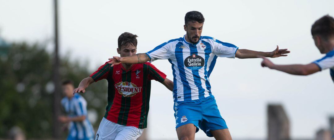 Un momento del partido