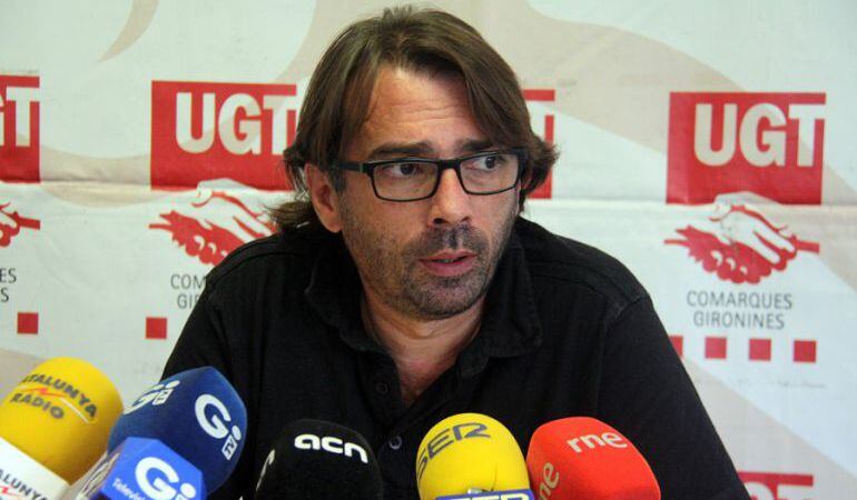 Camil Ros, secretari general de la UGT de Catalunya