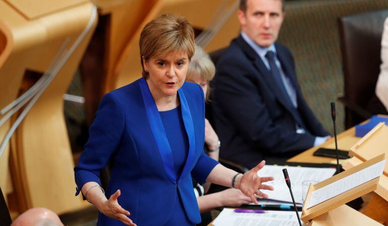 Primera ministra escocesa, Nicola Sturgeon.