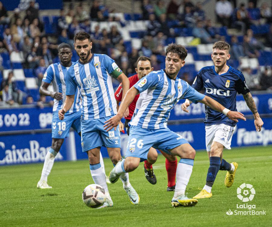 El Málaga se enfrentó al Oviedo en el Carlos Tartiere