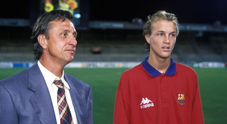 Johan y Jordi Cruyff