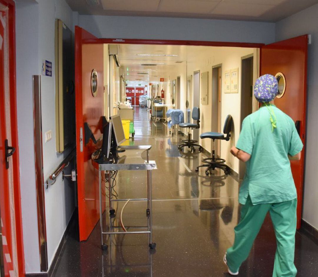 Hay tres pacientes ingresados con Covid, todos en cuidados intensivos.