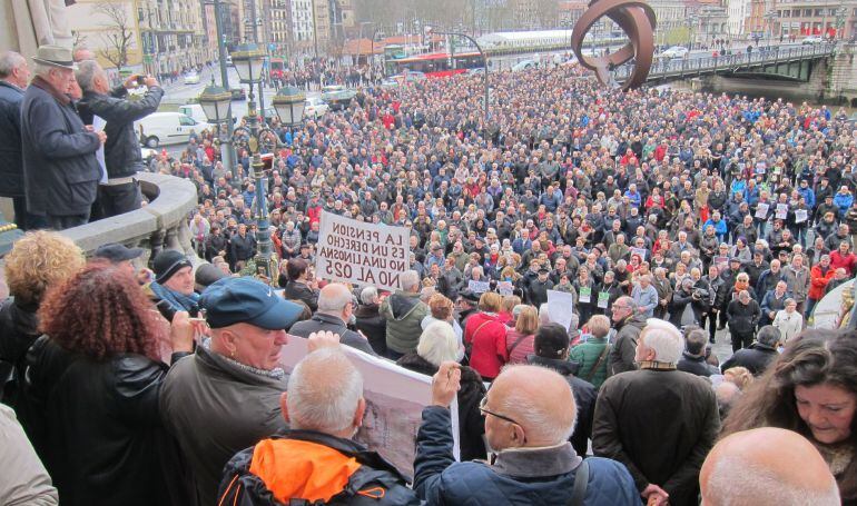 Concentración De Jubilados Y Pensionistas