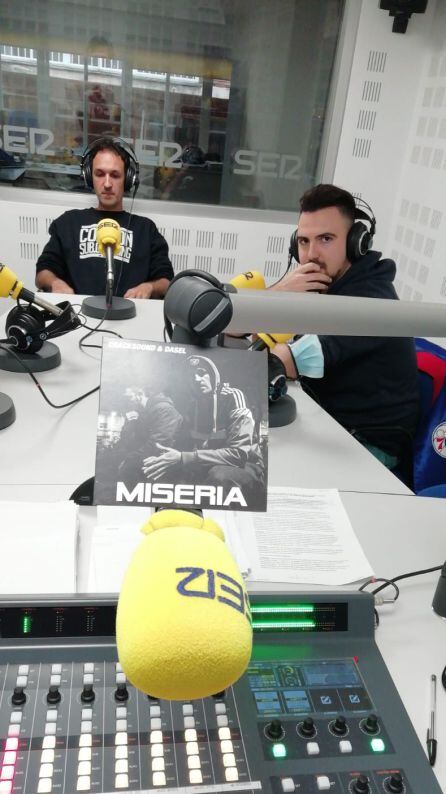 Cracksound y Dasel, presentando su &quot;Miseria&quot; en nuestros estudios