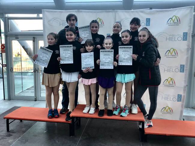 Participantes de las categorías escolares