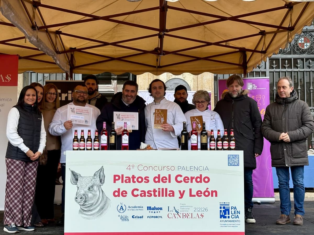 5 Gustos de Valladolid triunfa en el IV Concurso de Platos del Cerdo de Castilla y León en Palencia